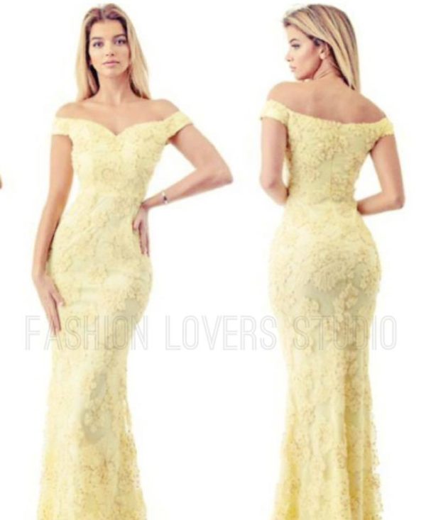 Maxi vestido strapless FashionLoversStudio