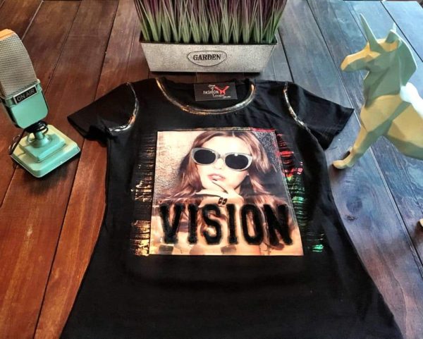 Blusa Miranda Vision Negra