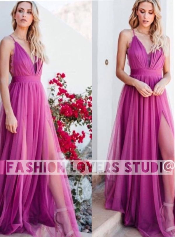 MAXVES0049 MAXI DRESS FASHION LOVERS STUDIO FRENTE 1 Fashion Lovers Studio