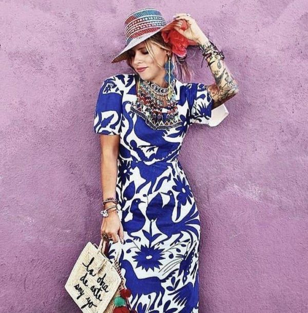 Maxi Dress Otomi Azul